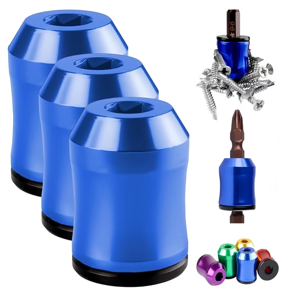 Drill Bit Magnetizer Demagnetizer Tool, Strong Magnetic Holder for Hex Bits, Universal for Drills and Screwdrivers