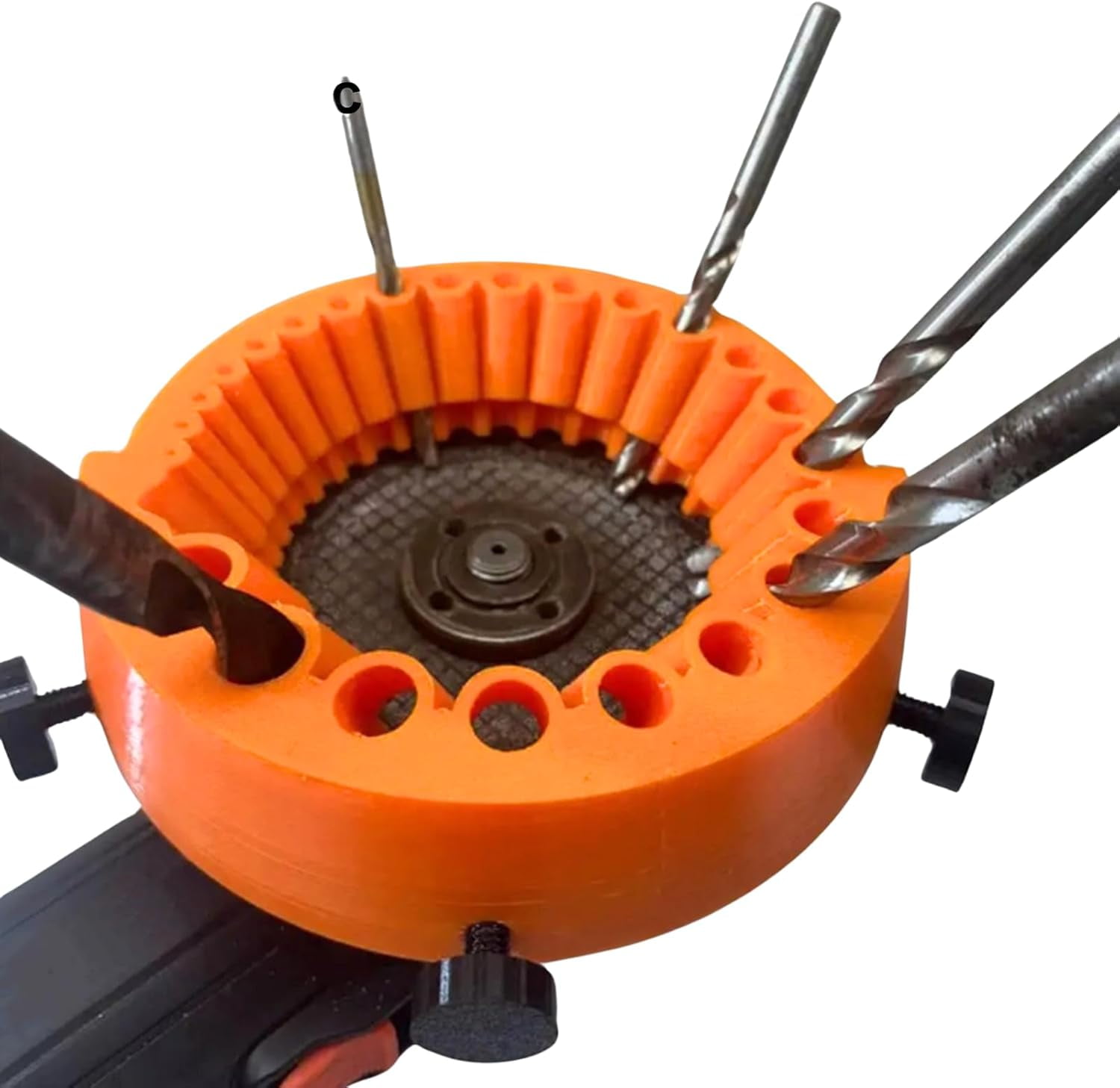 BDLFA Drill Bit Sharpener, Angle Grinder Attachment, Handheld, 2 to ...