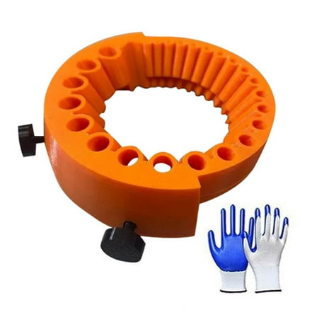 Drill Bit Sharpener Attachment - 2-13mm Compatibility, Angle Grinder Use, Durable - for Drill Bit Sharpening, DIY Projects & Precision Drilling