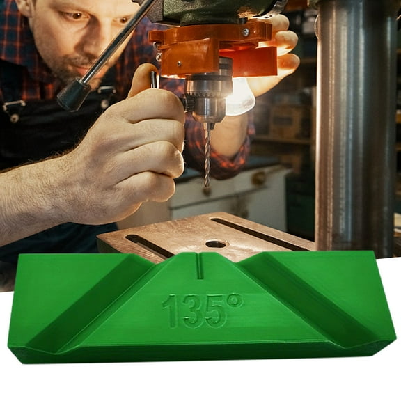 Drill Bit Sharpener Tool Manual Grinding Fixture for 118 and 135 Angles No Power Required