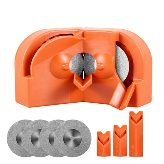 Drill Bit Sharpener, Multipurpose Drill Bits Grinding Sharpener for All Bits(5/64- 5/8),Portable Drill Grinder Grinding Tool for High-Speed Steel, Masonry, Carbide, Cobalt Drill Bits