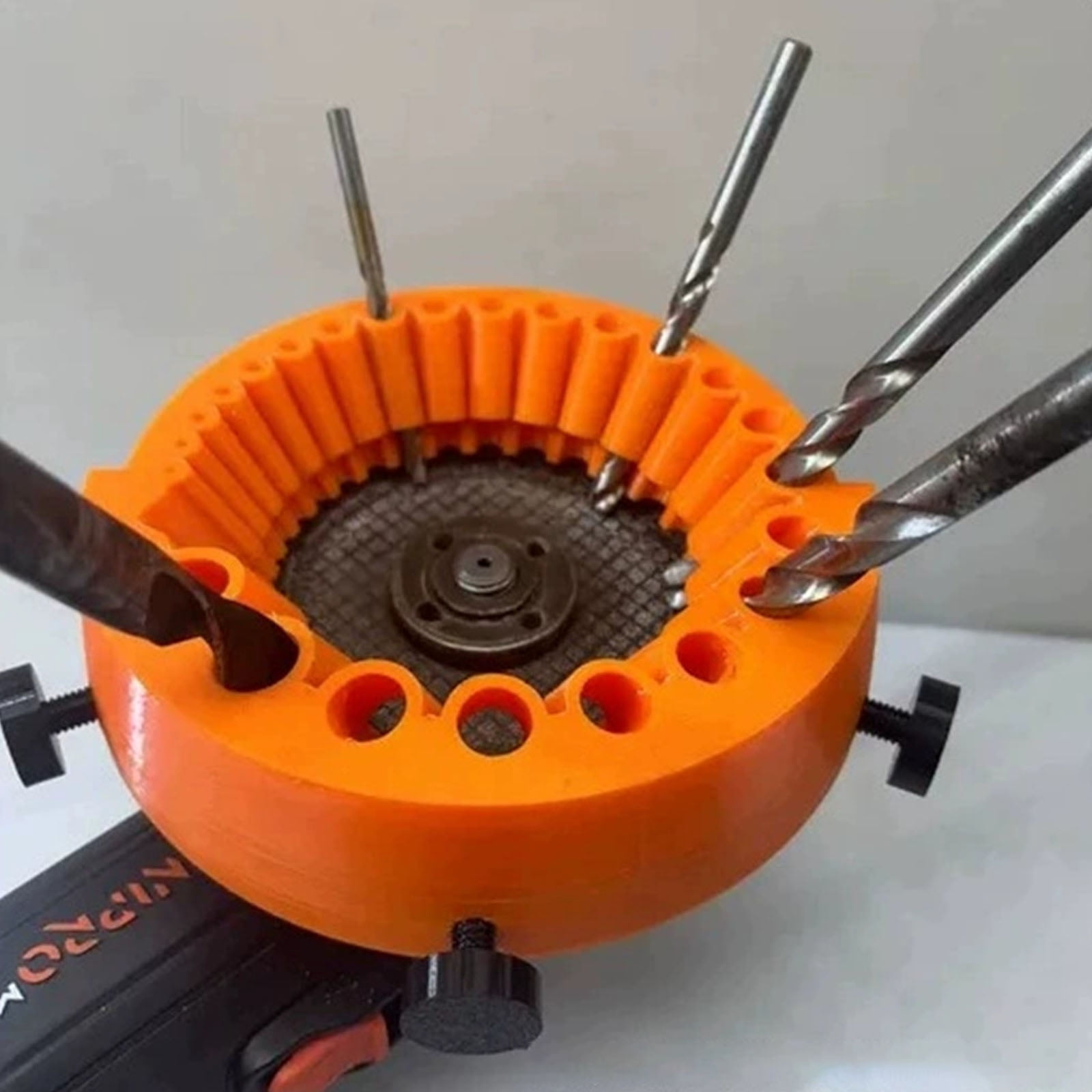 Angle Grinder Drill Bit Sharpener Drill Bit Sharpener Attachment For 125mm Grinders - Sharpens Bits From 2mm To 13mm Electric Knife Sharpener
