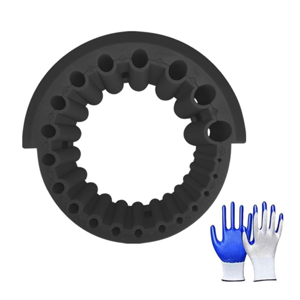Drill Bit Sharpener Set with Gloves for Efficient Bit Sharpening and ...