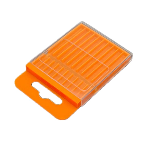 Drill Bit Storage Box Feature Pull Out Drawer for Easy Access to Twist and Taper Bits Flexible Bendable Design for Adaptable Placement