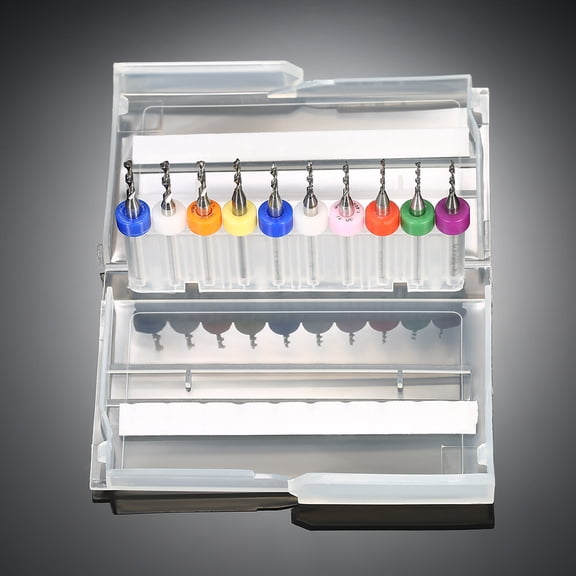 Drill Bits,1.1mm 1.2mm 1.5mm Drill Set 1.6mm 1.7mm 1.8mm Pcb Circuit 1.1mm Drill Set Tools 10pcs Carbide 1.8mm 1.9mm 2.0mm Circuit 1.1mm 1.2mm 1.5mm 1.6mm 1.7mm 1.2mm 1.5mm 1.6mm