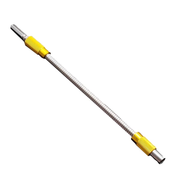 Drill Bits and Accessories Hexagonal Shank Metal Universal Extension Bit Metal Universal Flexible Shaft Connecting Rod,Narrow and Small Space,Multi Angle Work,Charging Drill