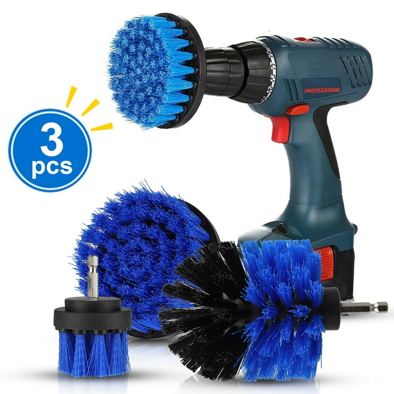 Household Cleaning Brushes for Drill, Bathroom Tile Scrubber