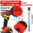 thumbnail image 1 of Drill Brush Set Power Scrubber Drill Attachments For Carpet Tile Grout Cleaning, 1 of 6