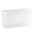 thumbnail image 1 of No Drill Cabinet Door Storage Bin,10X3X3.7" Adhesive Kitchen Organizer, Under Cabinet Lid Holder, Hanging Pantry Storage Basket, Wall Mount Container Rack, Wall Storage Caddy, Punch Free Hanging Bin, 1 of 6