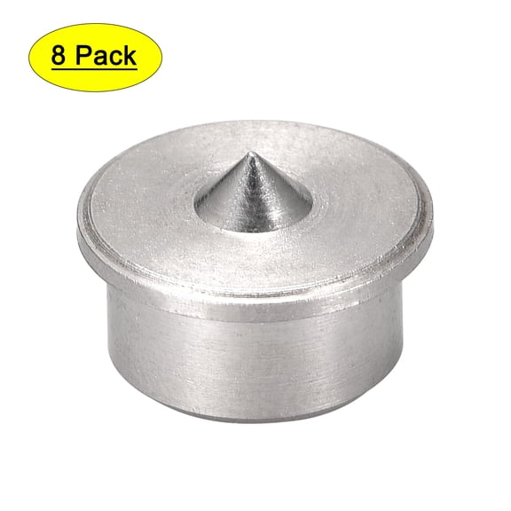 Drill Center for Dowel and Tenon 10mm I.D. Stainless Steel Woodworking Doweling Tool 8 Pcs