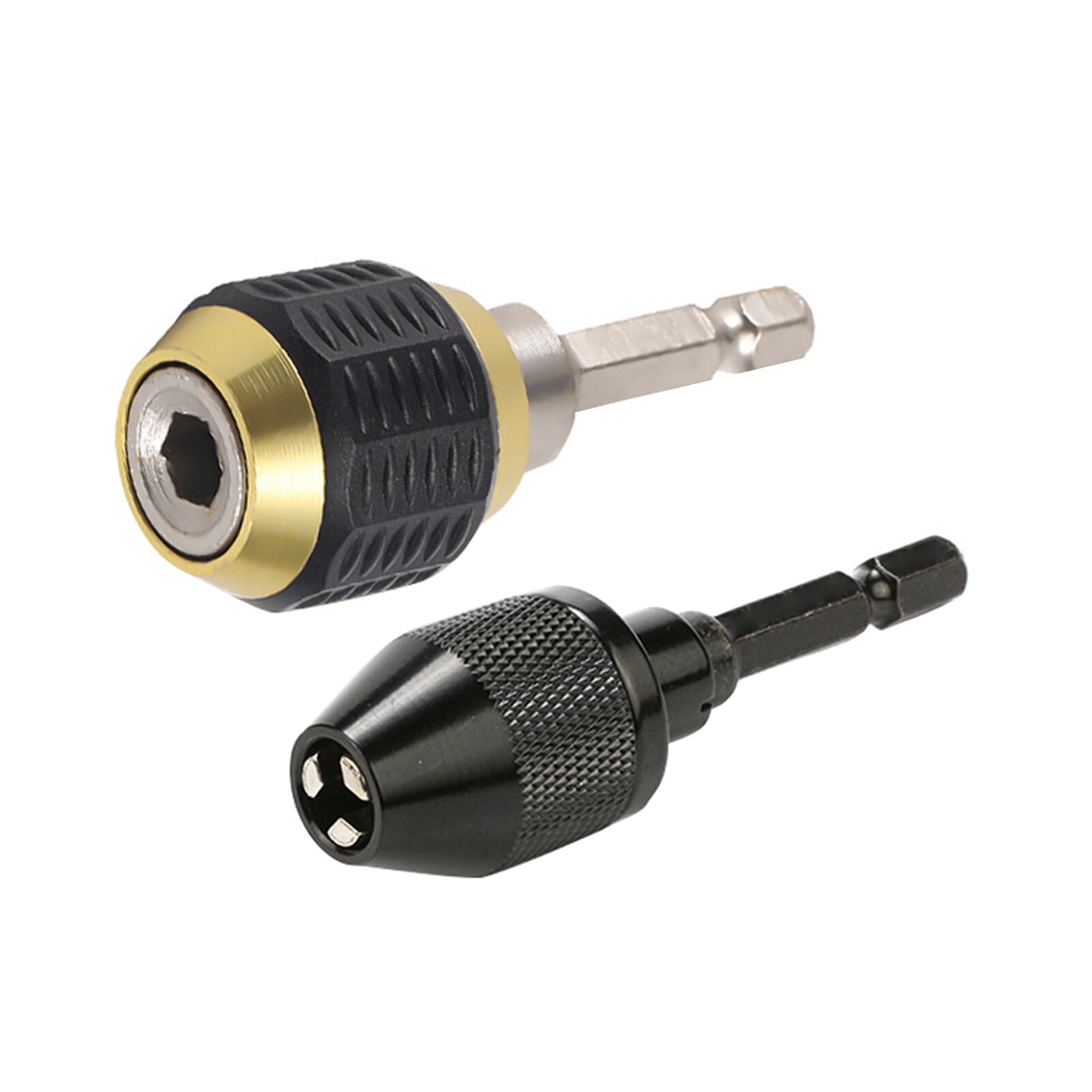 Drill Chuck Adapter 1/4 Inch Hex Shank Keyless Drill Chuck Quick Change
