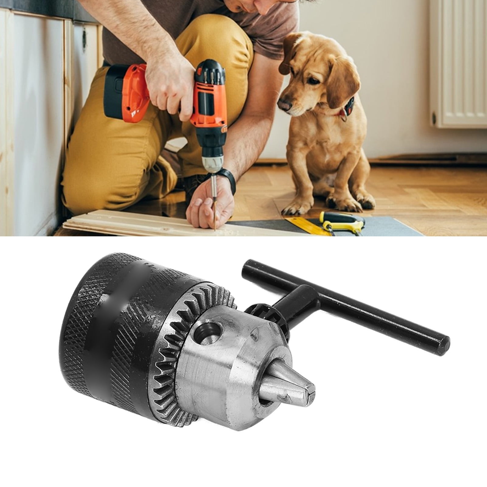 Drill Chuck Adapter Wrench Converter 3/824UNF 1.510mm Conversion Tool