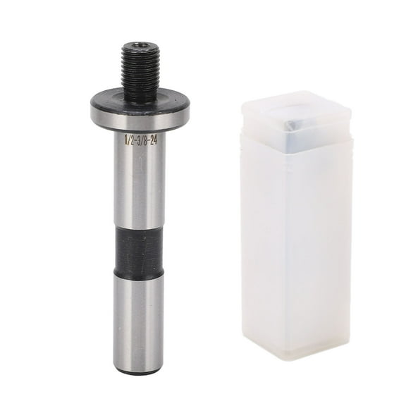 Drill Chuck Arbor, 1/2 Shank 3/8 Thread Oxidation Resistance High Accuracy Multifunctional Chuck Connecting Rod For Tapping Milling Machine
