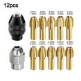 Drill Chuck Collet Set With Replacement Rotary Drill Nut Set Drill