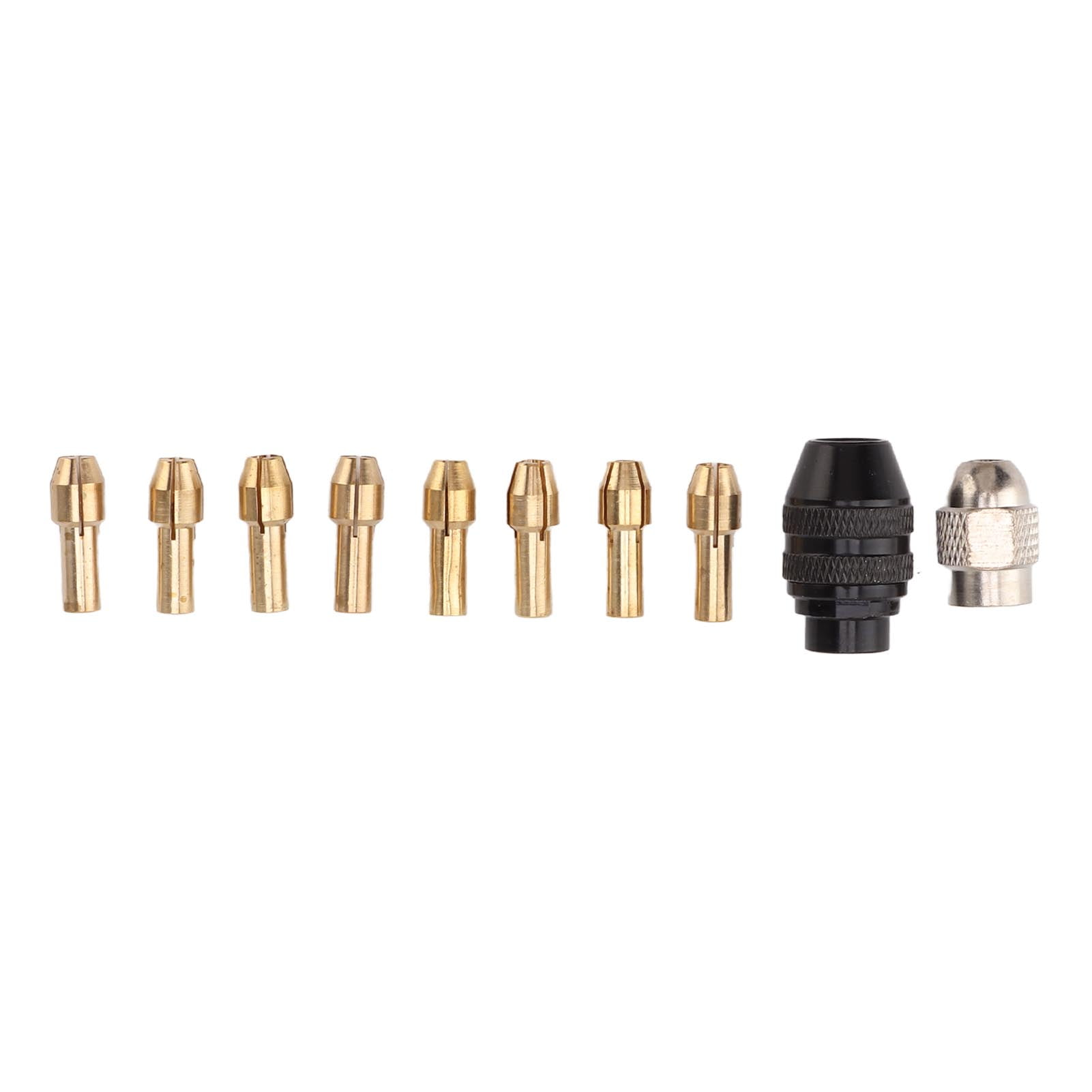 Drill Chuck Collet Set for Replacement 4485 Brass Quick Change Rotary ...