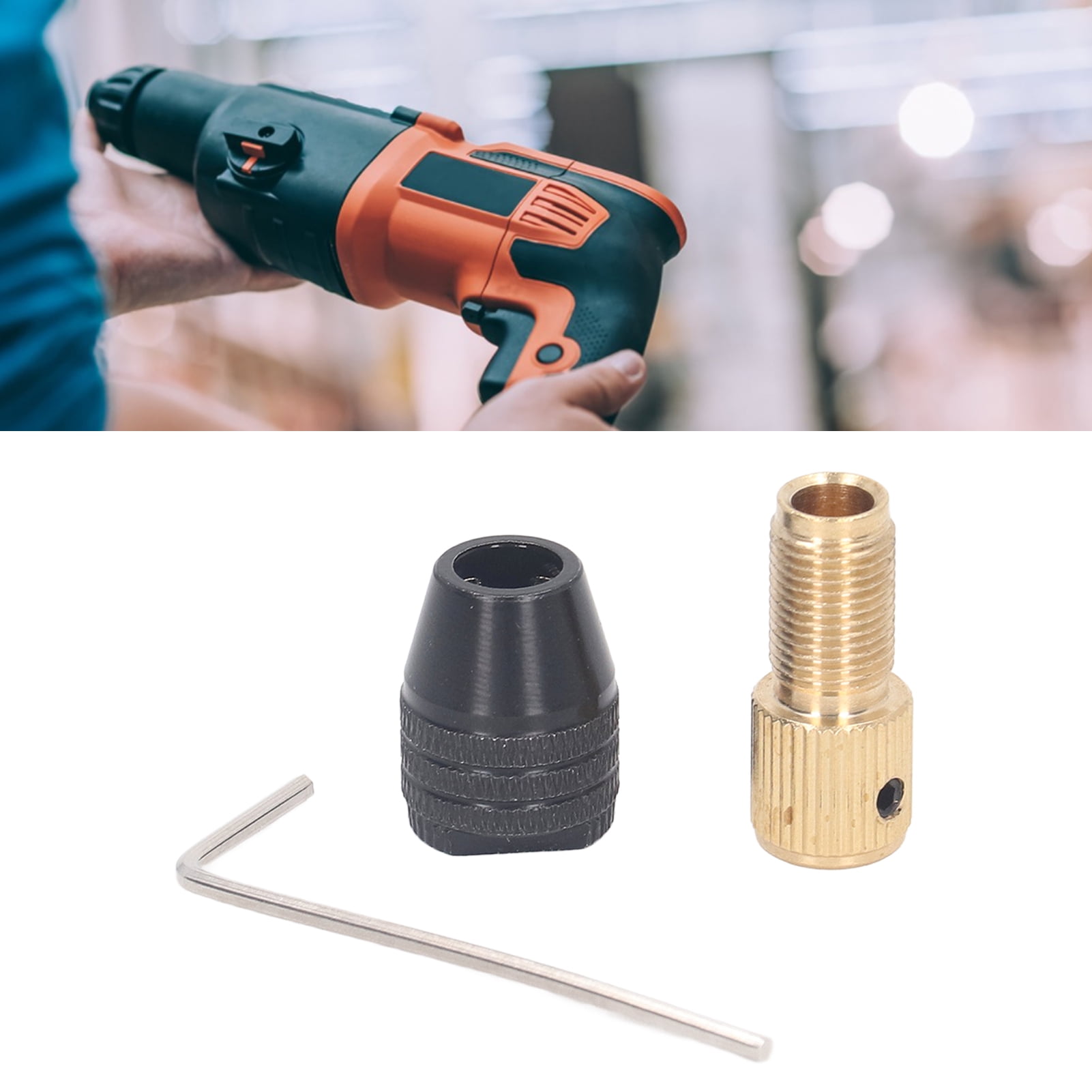 Drill Chuck Set 3 Jaw Drill Chuck Electric Drill Chuck Tool Drill Chuck