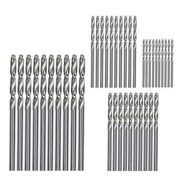 Rocaris Step Drill Bit Set 5-Pack & Countersink Bits | Titanium Coated 50 Sizes | Aluminum Storage Case