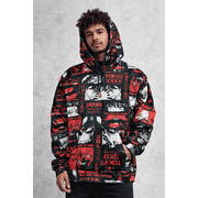 Drill Clothing Co. Oh Snap! Tokyo Japan Anime Merch Hoodie Pullover All Over Print Size XL NWT