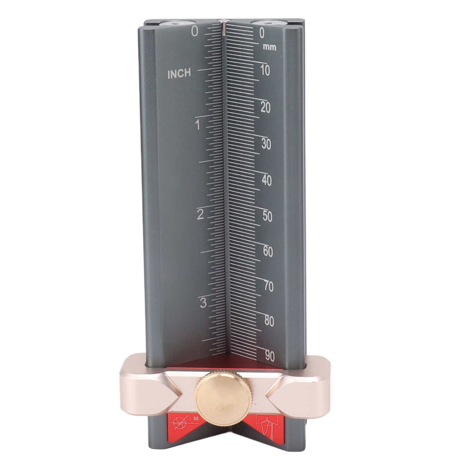 Drill Depth Measuring Gauge 3 in 1 Multifunction Depth Angle Height Grinding Gage for