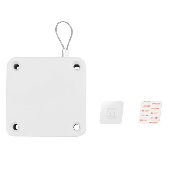 Drill Free Automatic Screen & Door Closer Replacement Bracket | Easy Installation | for Home | White | Heavy Duty | Non Hydraulic