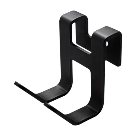 Drill-Free Shower Door Hooks for Towels & Robes | Rust-Proof Aluminum Hooks | No Tools Needed for Frameless Doors | Set of 1 Hook
