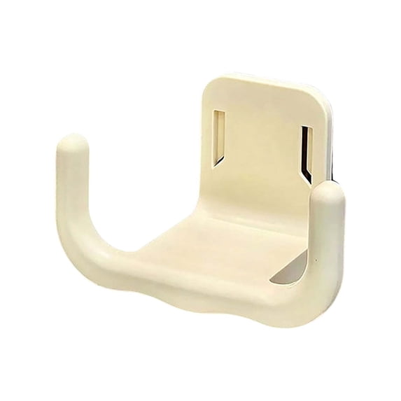 Drill-Free Wall Mounted Under Cabinet Paper Towel Holder, U-Shaped Non Perforated Bathroom Tissue Storage Rack, Space Saving Organizer for Bathroom and Kitchen Daily Use