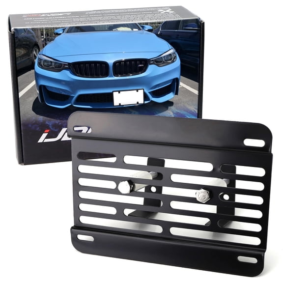 No Drill Front Grille Mesh Mount License Plate Relocator Kit For BMW BMW M2 M3 M4 M5 M6 X5M X6M or 1 2 3 4 5 Series X5 X6 w/Diamond Shape Lower Bumper Grill Mesh/Insert