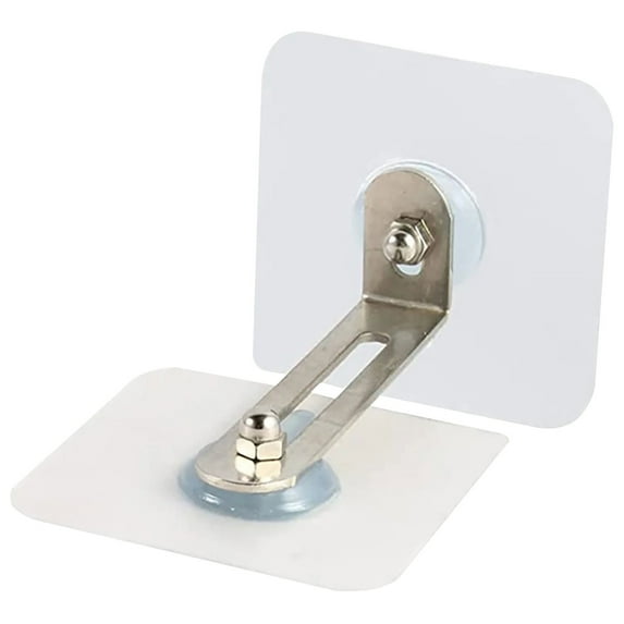 No Drill Furniture Anchors, Heavy Duty Anti Tip Furniture Straps, Adhesive Furniture Wall Anchors, Secure Bookcase Dresser Shelf Cabinet Wall, 3 Pcs, 2.36x2.36"