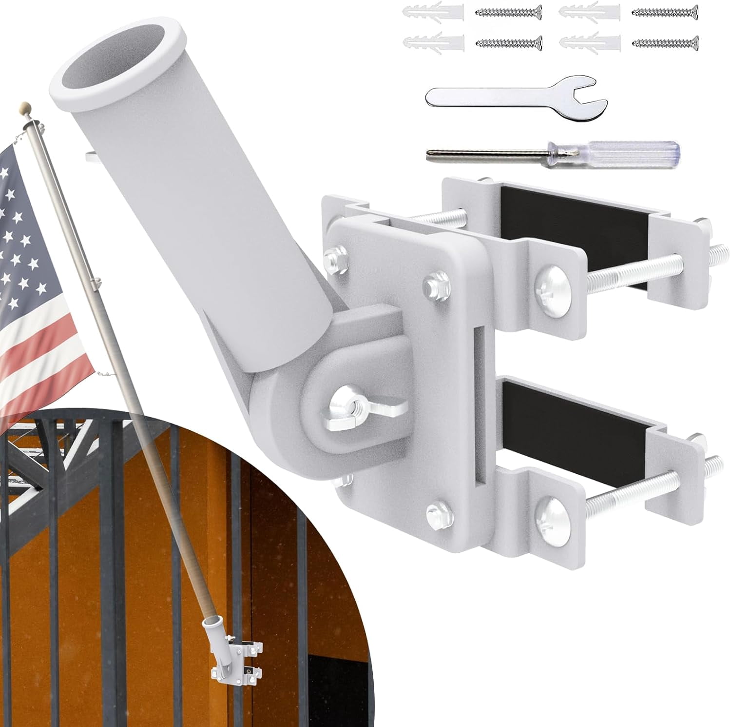 No Drill Holder for Railing,for 1
