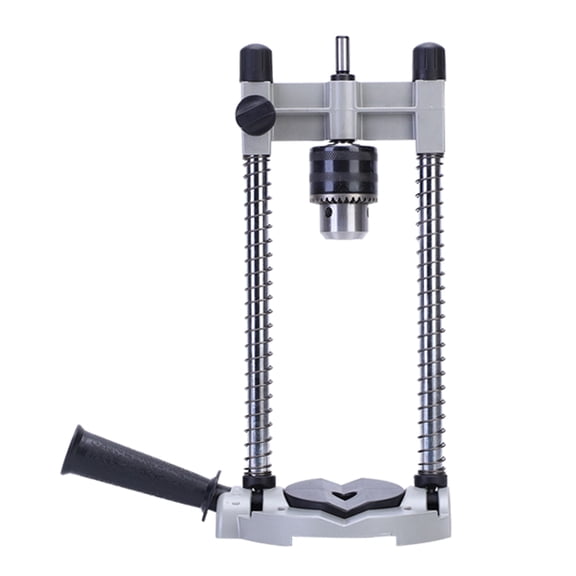 Drill Holder Stand for Cordless Tool Providing 90 Degree Vertical Positioning and Easy Height Adjustment Craft Project