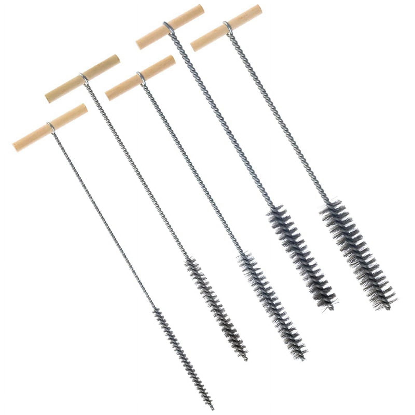Drill Hole Brush Set 8/12/16/20/25mm Cleaning Brush Stainless Steel Hole Brushes Cleaning Brush