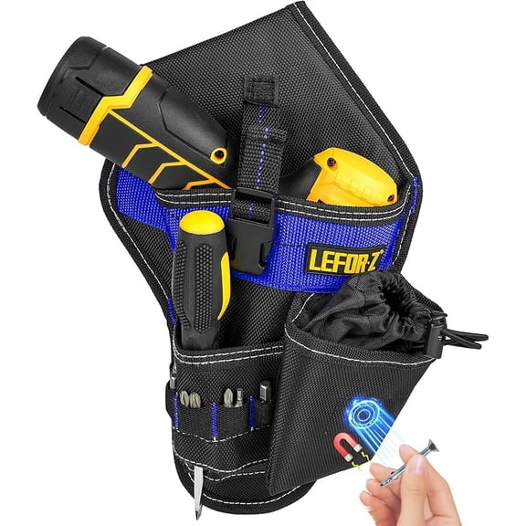Drill Holster,Heavy-Duty Impact Holster for Tool Belt,Drill Holder,Drill Pouch Fits Most Drills