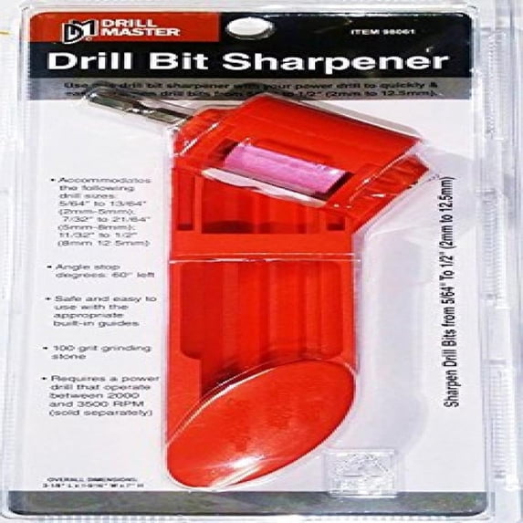 Fast Hand Drill Bit Sharpener Jig