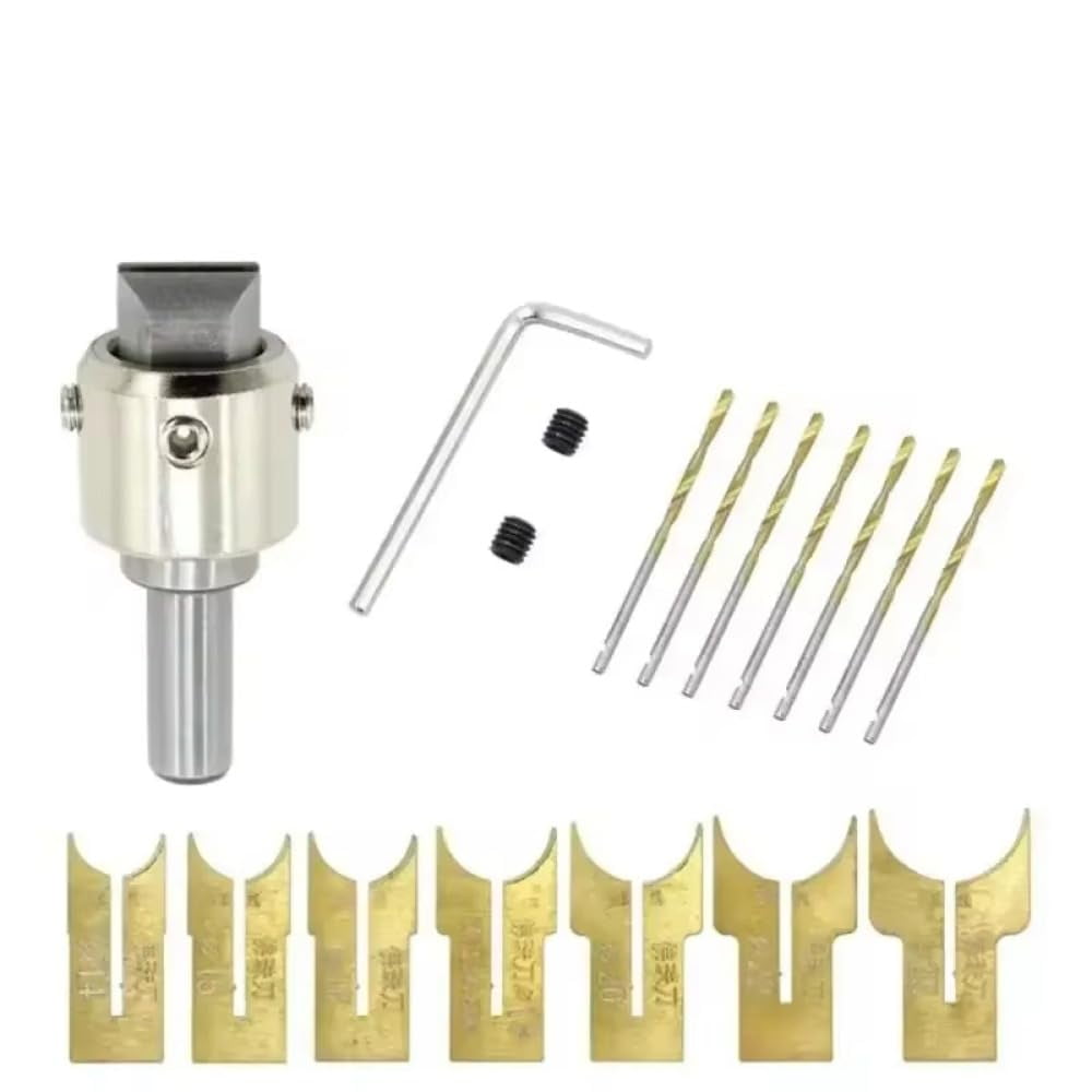Drill Milling Cutter Set Kit Drill Wood 13/16/24pcs Electric Beads Tools Maker Bit Carbide Woodworking 6-25mm