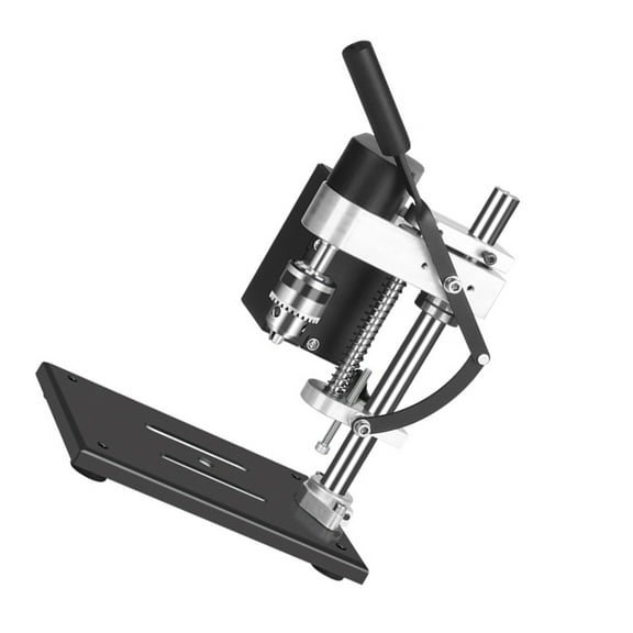 Drill Mini Bench Drill Press Stand Variable Speed Portable Electric Benchtop Drilling Machine Precise Drill Workbench For Repair DIY Drilling Wood Plastic Metal 110-240V