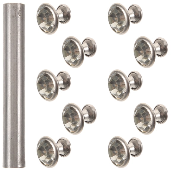 Drill Nail Punch Tool Sturdy Rivet Setter Metal Rhinestones Clothing Road Mounting Multi Function