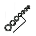 thumbnail image 1 of Drill Positioning Collar Kit Adjustable Depth Stop Depth Stop Rings 3mm-12mm, 1 of 8