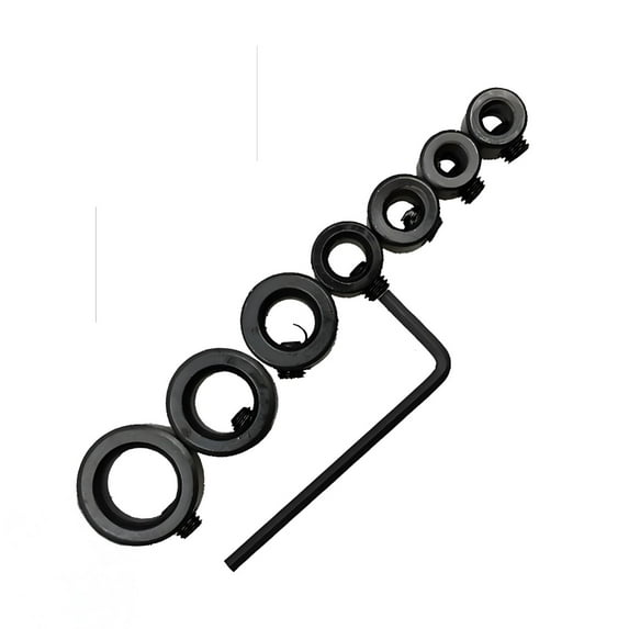 Drill Positioning Collar Kit Adjustable Depth Stop Depth Stop Rings 3mm-12mm