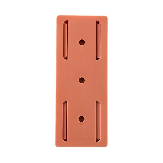 No Drill Power Strip Holder, Self-Adhesive Surge Protector Mount with Cable Management, Punch Free Socket Organizer for Desk Wall Cabinet, Space Saving Plug-in Bracket with Strong Sticky Pad