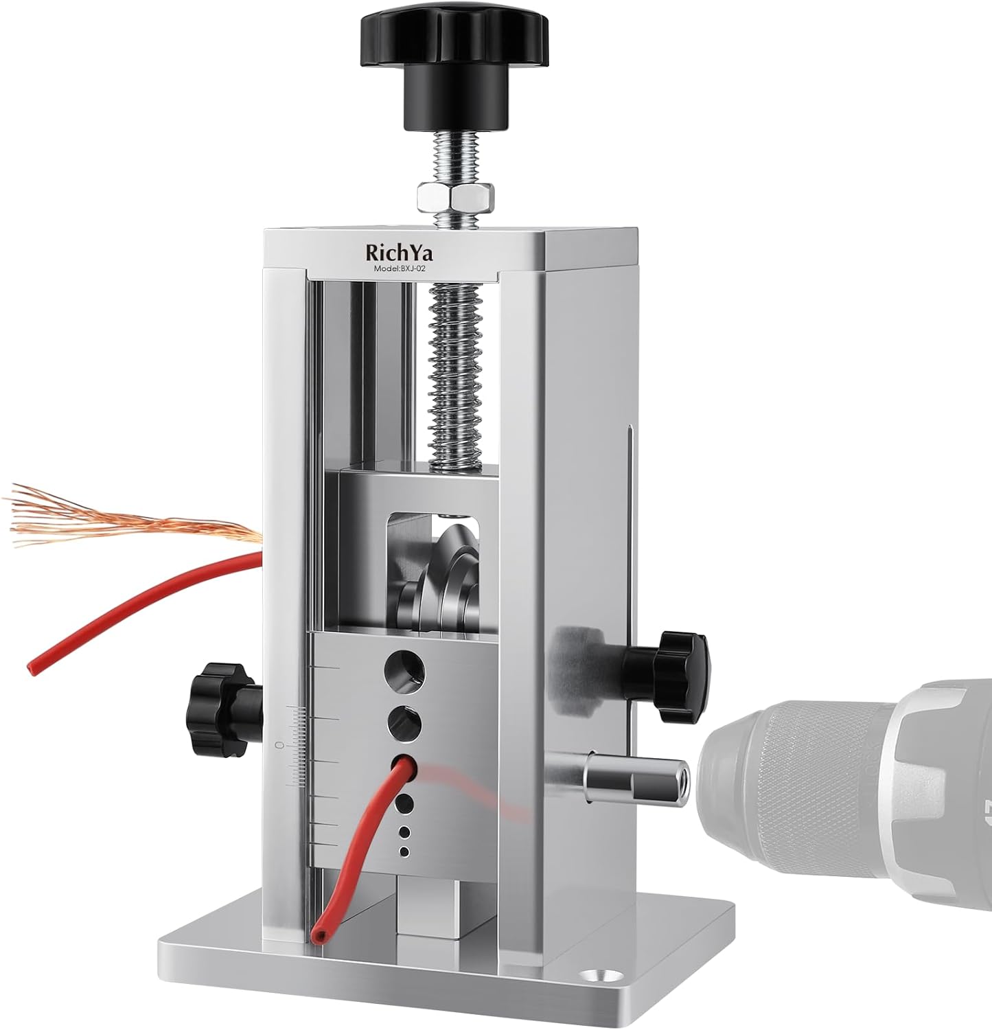 DrillPowered Wire Stripper Machine, Wire Stripping for 0.07" 8.6" (1