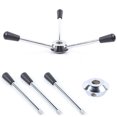 thumbnail image 1 of Drill Press Machines Part Handle Base + 195mm Handle Bar Feed Hub Wheel Parts, 1 of 10