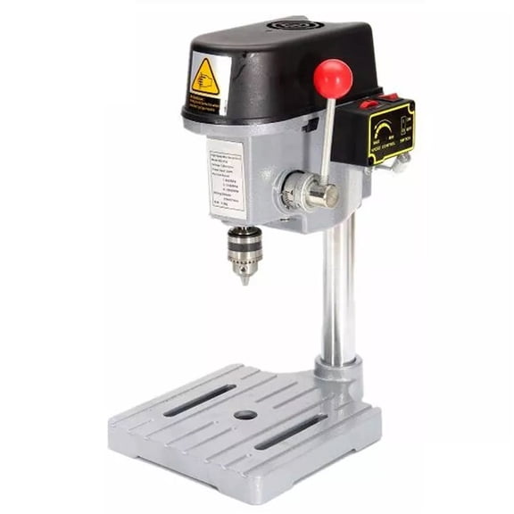 Drill Press Mini Drilling Machine 240W For Bench Machine Table Bit Drilling Chuck 0.6-6.5mm Wood Metal Electrical Tools ,Easy to Operate