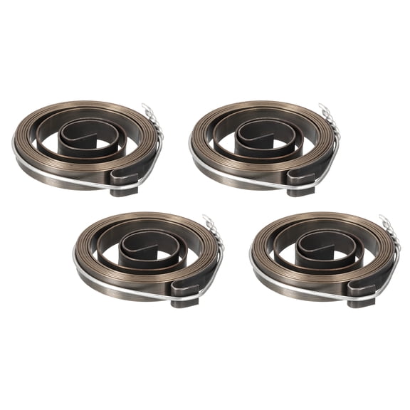Drill Press Spring Drill Press Quill Feed Coil Spring Assembly Spring Steel 980mm Expand Long 45 x 7 x 0.7mm 4 pack