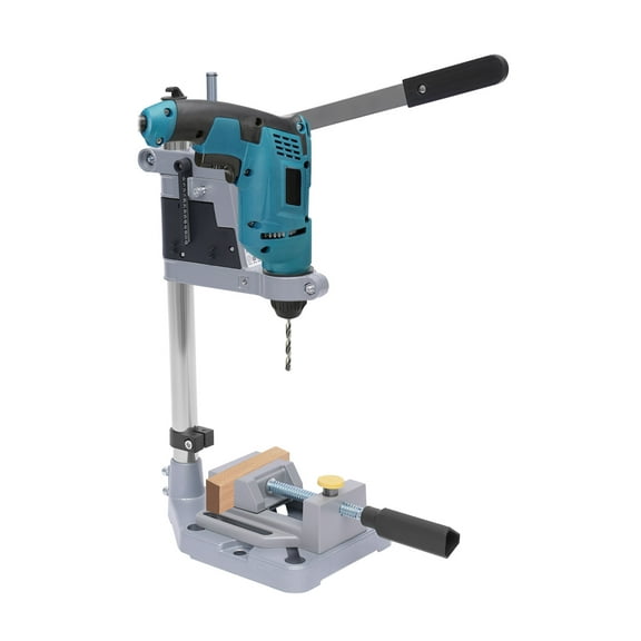 Drill Press Stand, Firm Clamping, Aluminium Alloy Base, Stable Workbench Mount