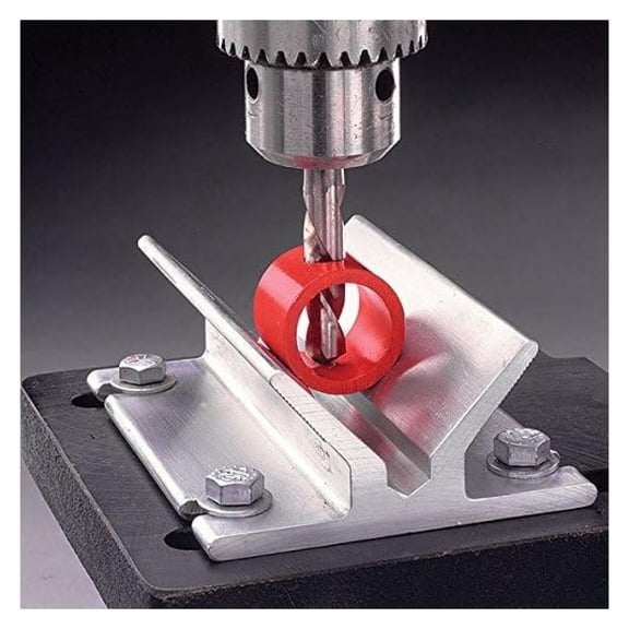 Drill Press V Block Fixture Center It Tube Bar Stock Drilling Sawing Aluminum Construction