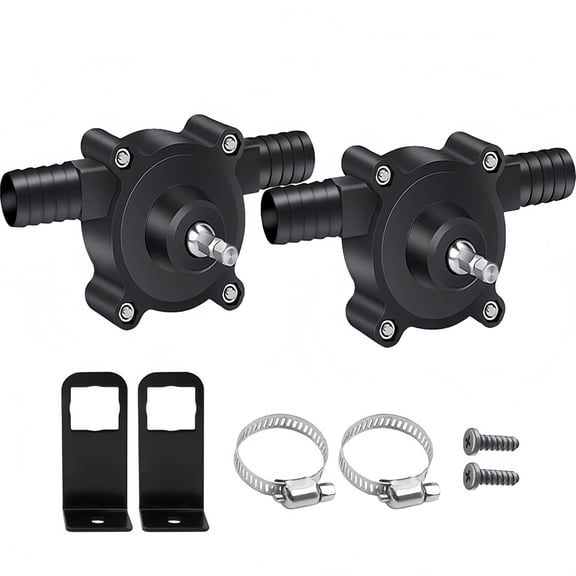 Drill Pump for Water Transfer, Portable Hand Drill Water Pumps Mini Hand Self-Priming Quick Pumping Speed for Water Gasoline Oil Diesels Fluid Transfer Pump (1 Set)