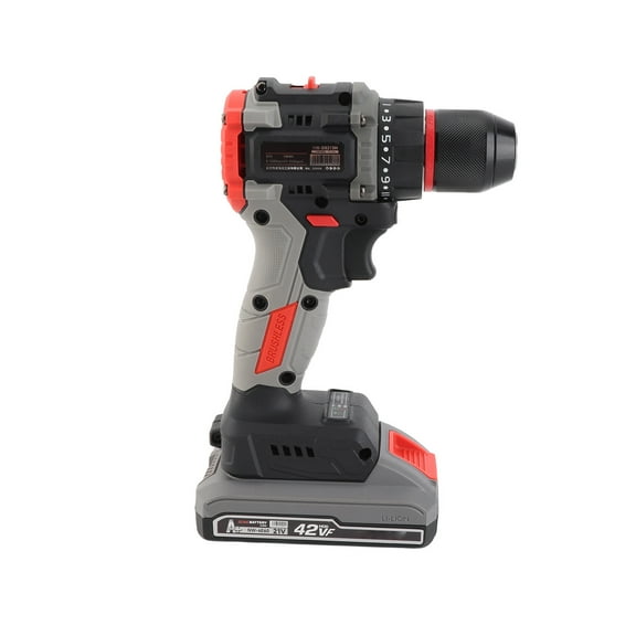 Drill Rechargeable Drill Set 21V Electric Power Drill With Battery And Charger Torsion 55N.M 20+1 Torsion Setting 2 Variable Speed Drill Driver Bits Kit With LED Electric Drill Set