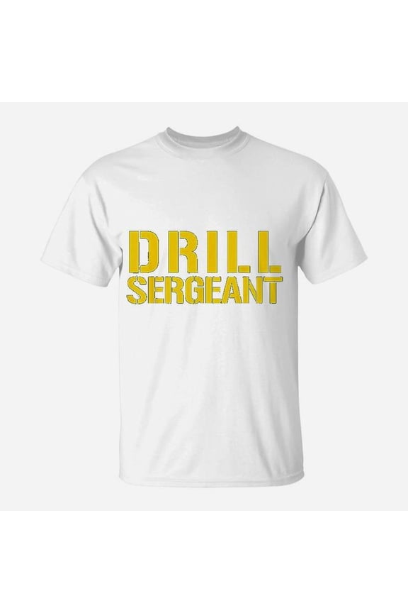 Drill Sergeant Uniform Military Boot Camp Instructor TShirt