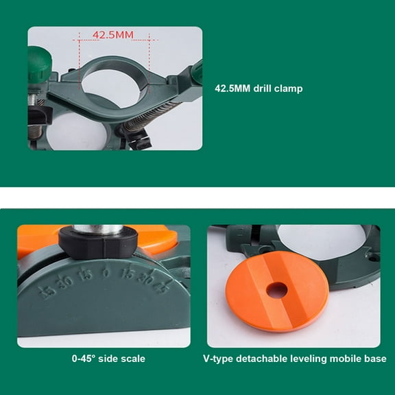 Drill Stand,Adjustable Mobile Swivel Stand 45° Adjustable 45° Adjustable Mobile Press Stand 45° Mewmewcat Drill Stand Hxber Dsfen Drill Stand Drill Qnotici