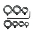 thumbnail image 1 of Drill Stop Bit Collar Set - 1/8 to 1/2 - 7-Piece, 1 of 1